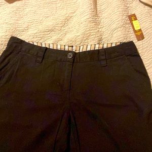 Black pants size 8 new